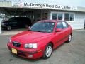 2003 Rally Red Hyundai Elantra GLS Sedan  photo #1