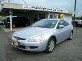 2003 Satin Silver Metallic Honda Accord EX V6 Coupe  photo #1