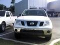 2010 Avalanche White Nissan Frontier SE V6 King Cab 4x4  photo #2