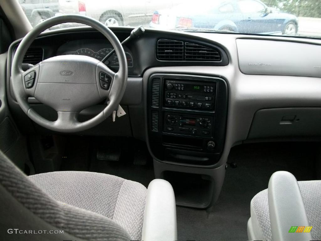 2000 Windstar LX - Medium Steel Blue Metallic / Medium Graphite photo #10