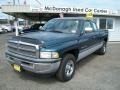 Spruce Green Pearl 1996 Dodge Ram 1500 SLT Extended Cab