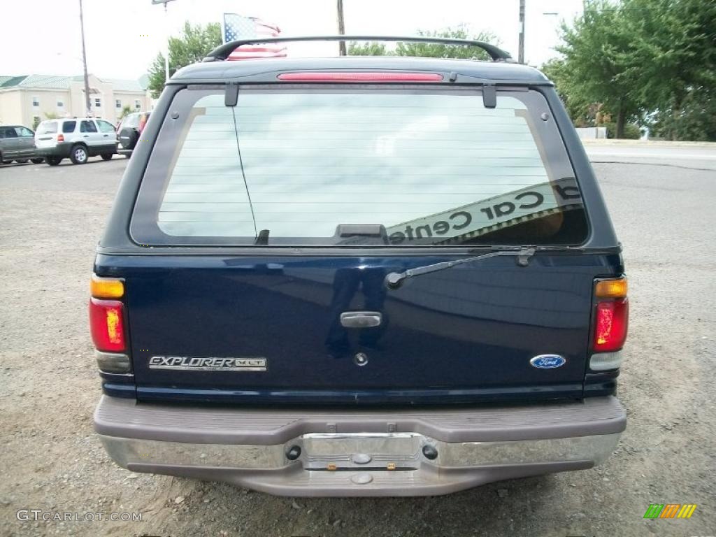 1997 Explorer XLT 4x4 - Dark Blue / Medium Parchment photo #5
