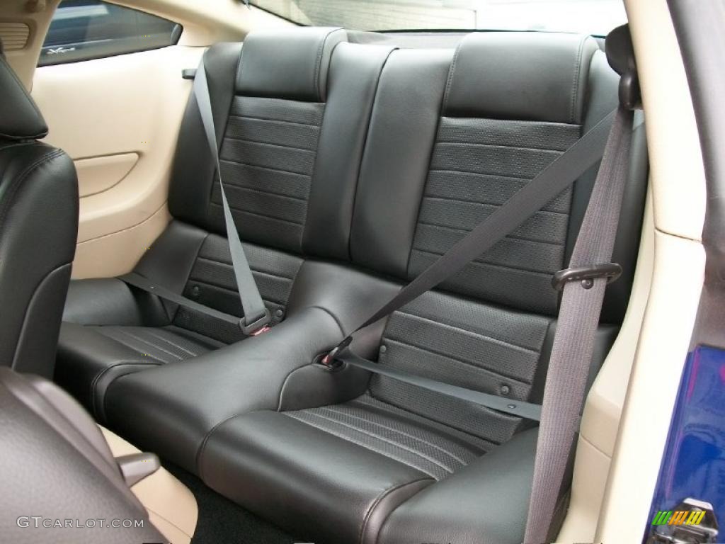 2007 Mustang GT Premium Coupe - Vista Blue Metallic / Black/Parchment photo #9
