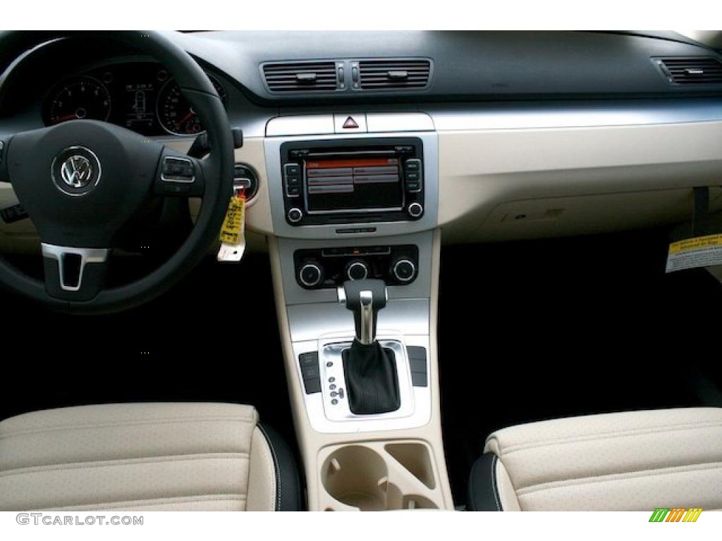 2011 CC Sport - White Gold Metallic / Cornsilk Beige/Black photo #6