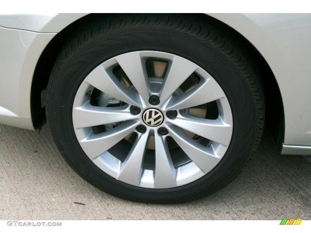 2011 CC Sport - White Gold Metallic / Cornsilk Beige/Black photo #18