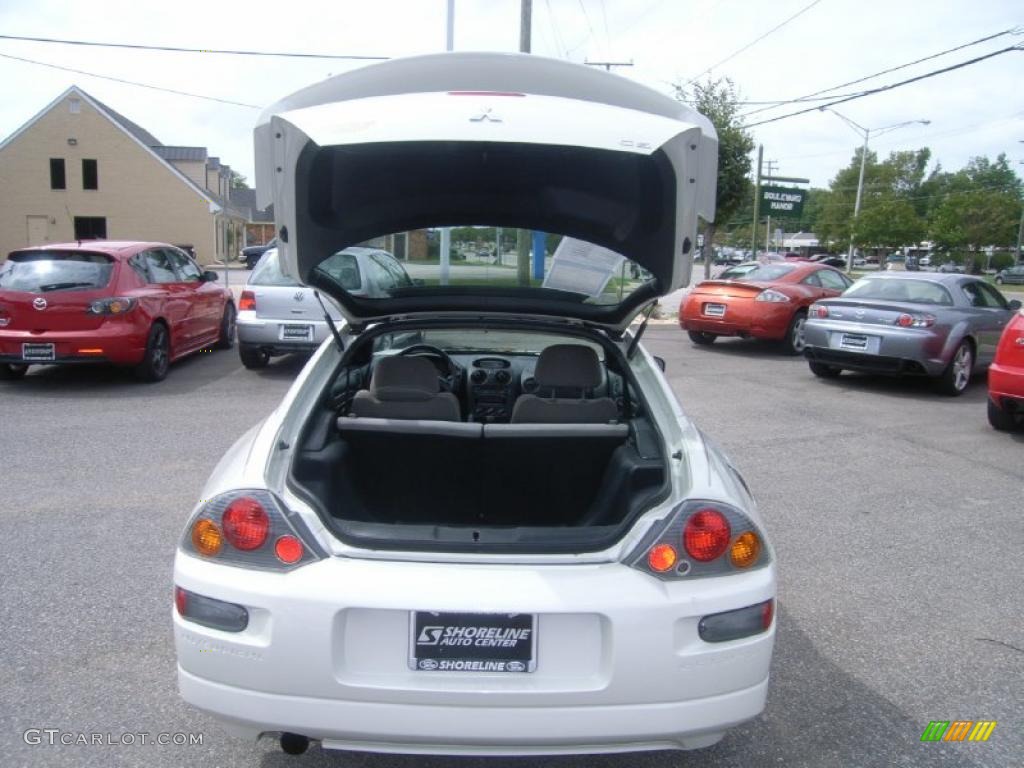 2003 Eclipse GS Coupe - Dover White Pearl / Midnight photo #11