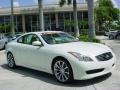 2008 Ivory Pearl White Infiniti G 37 Coupe  photo #1