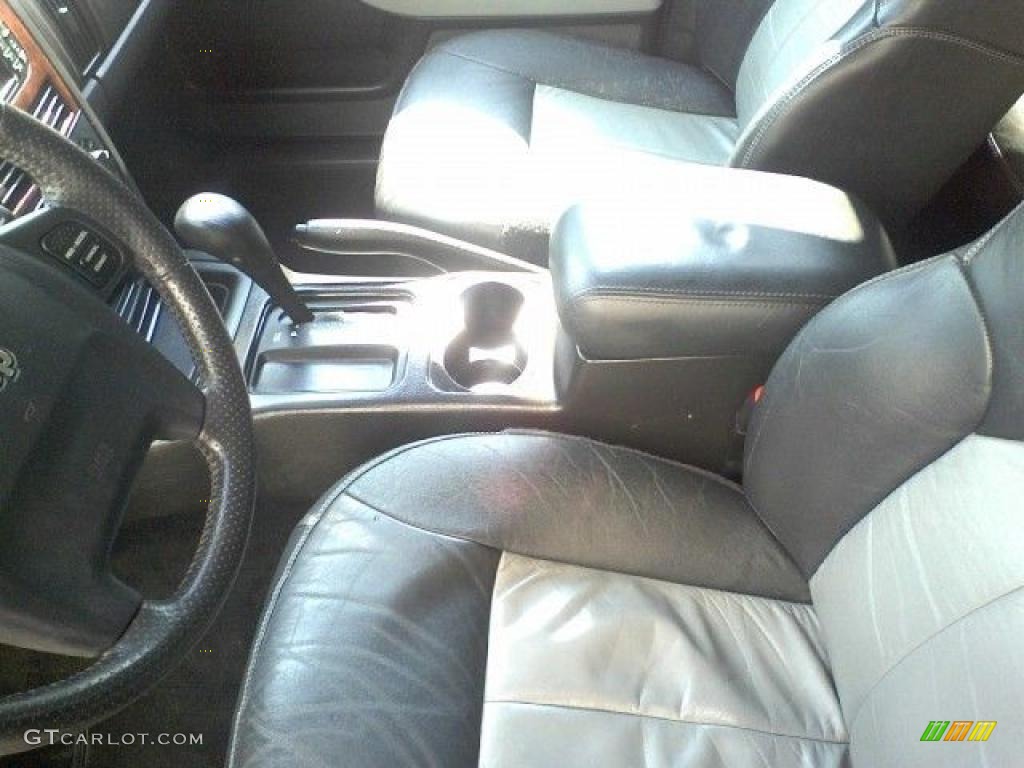 2004 Grand Cherokee Overland - Graphite Metallic / Dark Slate Gray photo #13