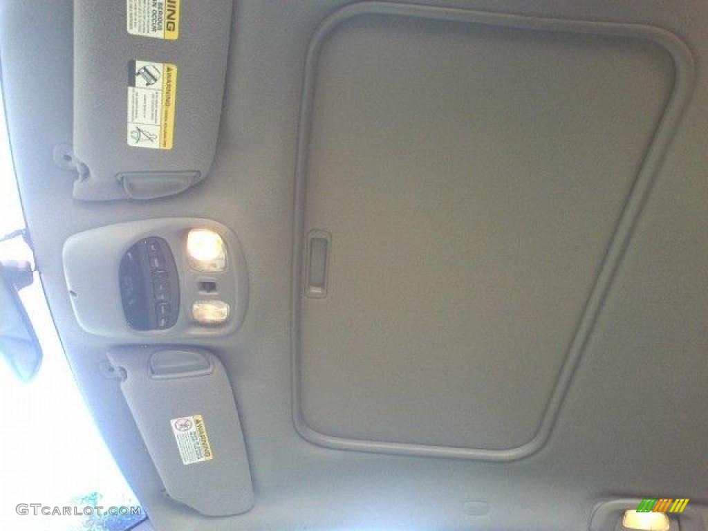 2004 Grand Cherokee Overland - Graphite Metallic / Dark Slate Gray photo #14