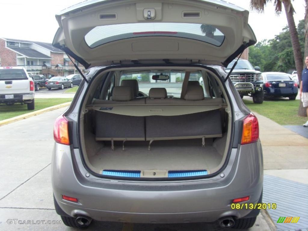 2009 Murano SL - Platinum Graphite Metallic / Beige photo #3