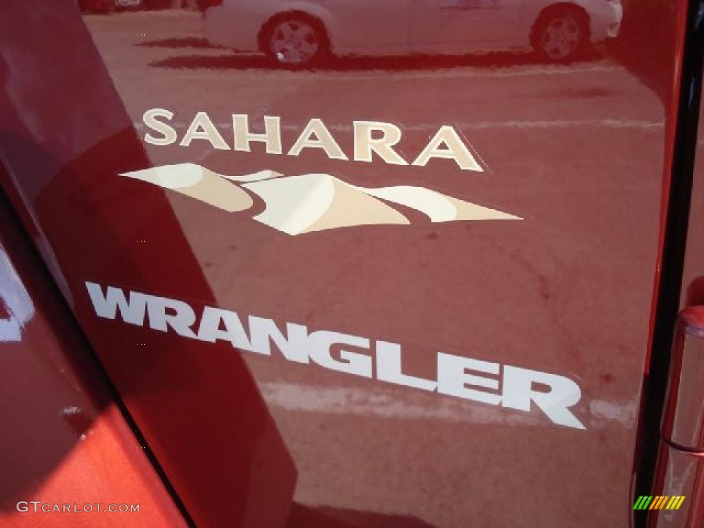 2010 Wrangler Sahara 4x4 - Red Rock Crystal Pearl / Dark Slate Gray/Medium Slate Gray photo #18