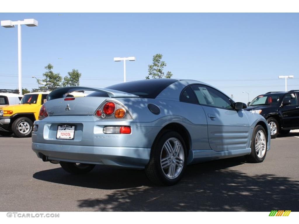 2003 Eclipse GT Coupe - Steel Blue Pearl / Midnight photo #2