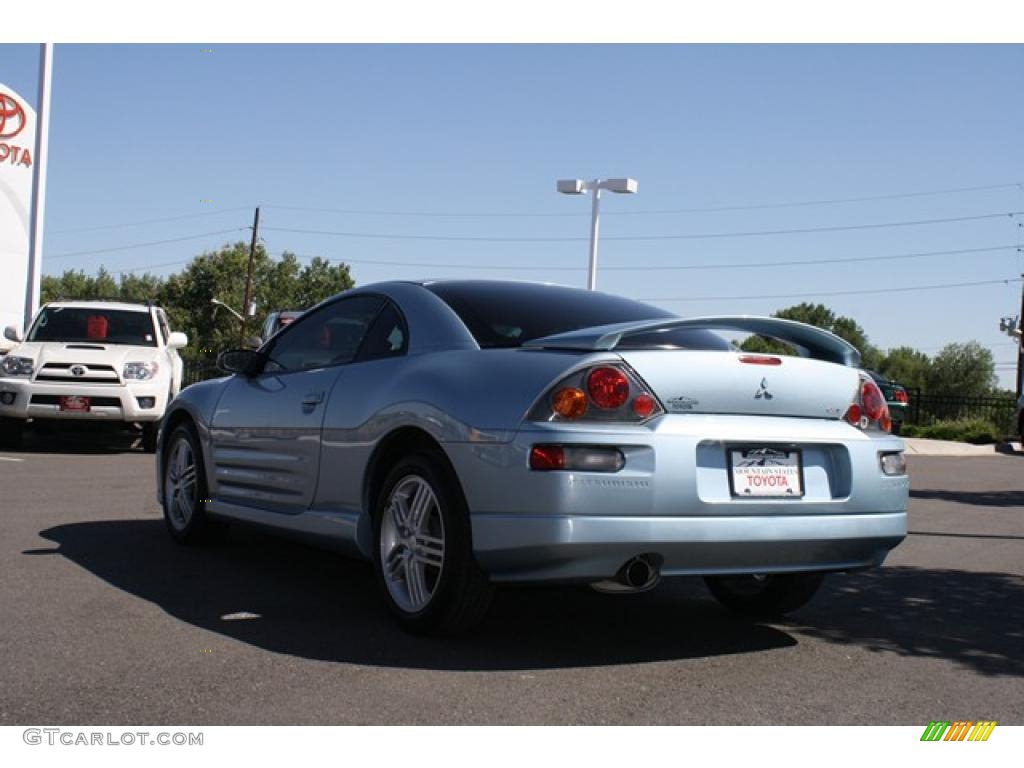 2003 Eclipse GT Coupe - Steel Blue Pearl / Midnight photo #4