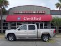 2008 Silver Birch Metallic GMC Sierra 1500 SLT Crew Cab 4x4  photo #1