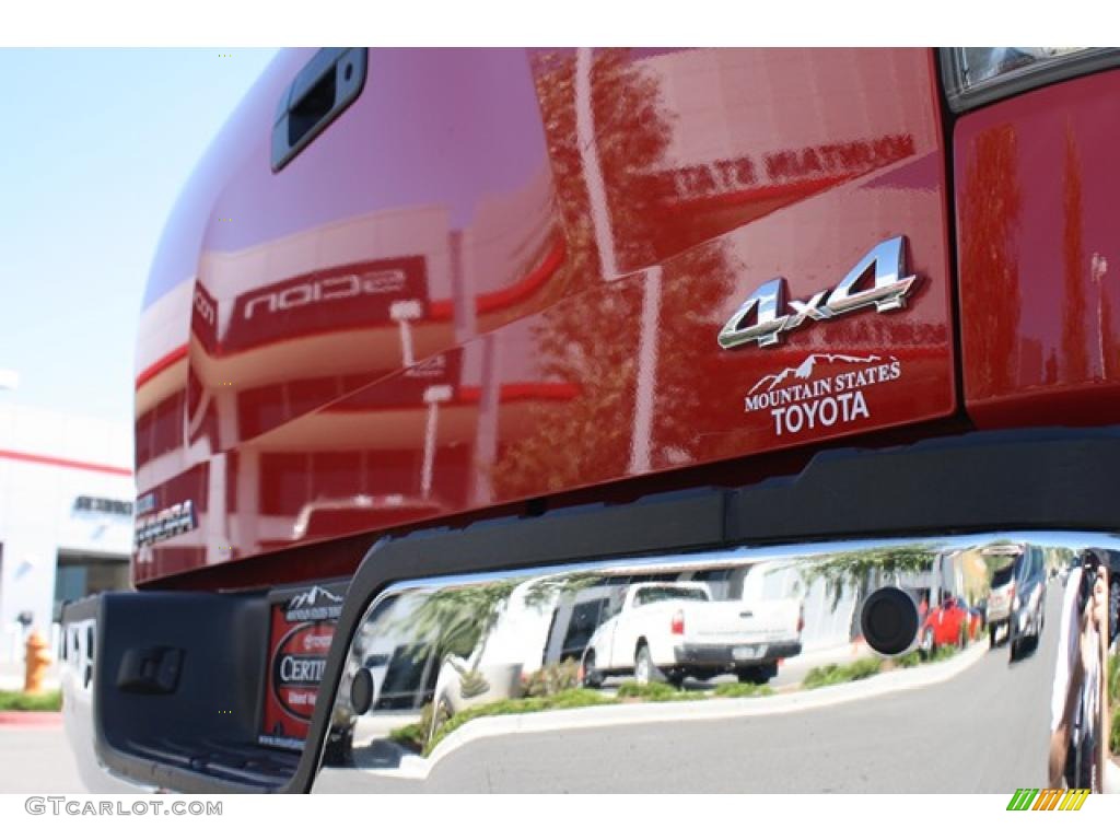 2007 Tundra SR5 TRD Double Cab 4x4 - Radiant Red / Graphite Gray photo #25