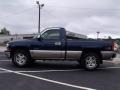 2000 Indigo Blue Metallic Chevrolet Silverado 1500 LS Regular Cab 4x4  photo #2