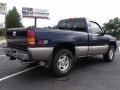 2000 Indigo Blue Metallic Chevrolet Silverado 1500 LS Regular Cab 4x4  photo #5