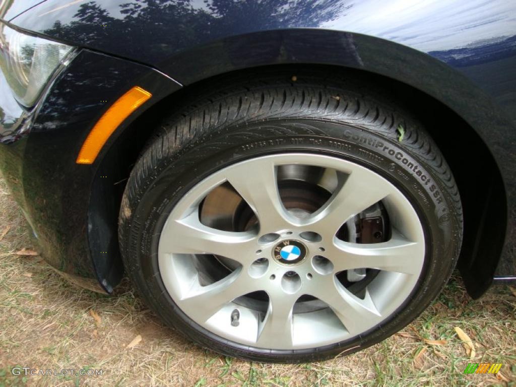 2007 3 Series 335i Convertible - Monaco Blue Metallic / Saddle Brown/Black photo #27