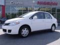 2009 Fresh Powder Nissan Versa 1.8 S Sedan  photo #1