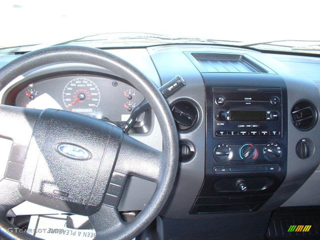 2006 F150 XLT Regular Cab - Dark Stone Metallic / Medium Flint photo #10