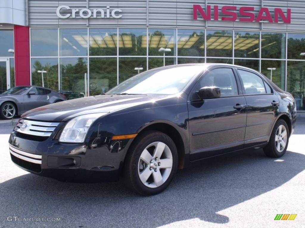 2008 Fusion SE - Dark Blue Ink Metallic / Charcoal Black photo #1