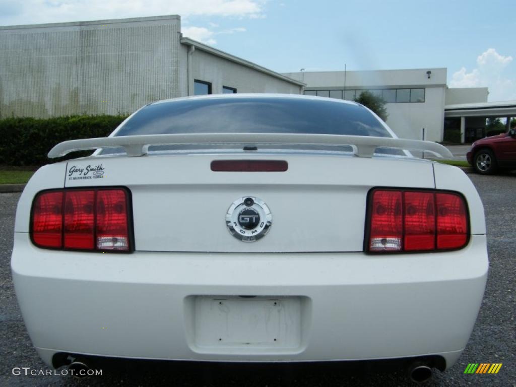 2008 Mustang GT/CS California Special Coupe - Performance White / Charcoal Black/Dove photo #4