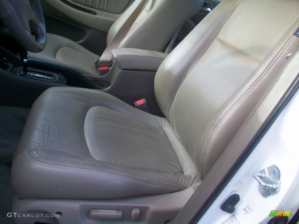 2000 Accord EX V6 Sedan - Taffeta White / Ivory photo #10