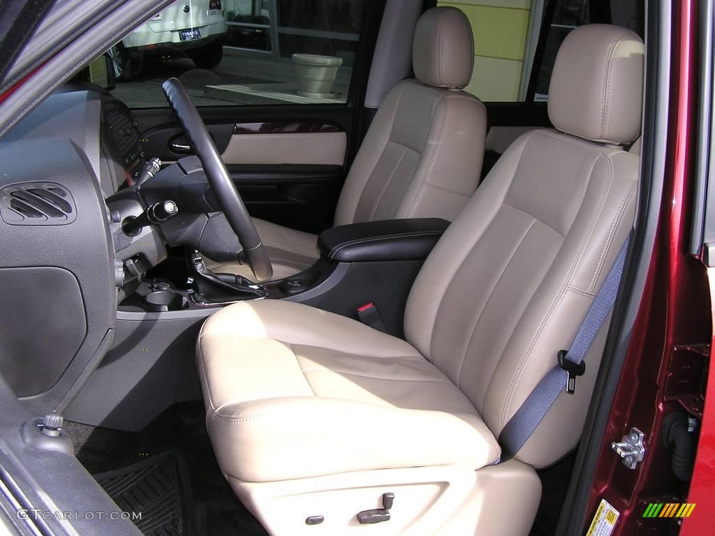 2006 9-7X 4.2i - Lingonberry Red Metallic / Desert Sand Leather photo #3