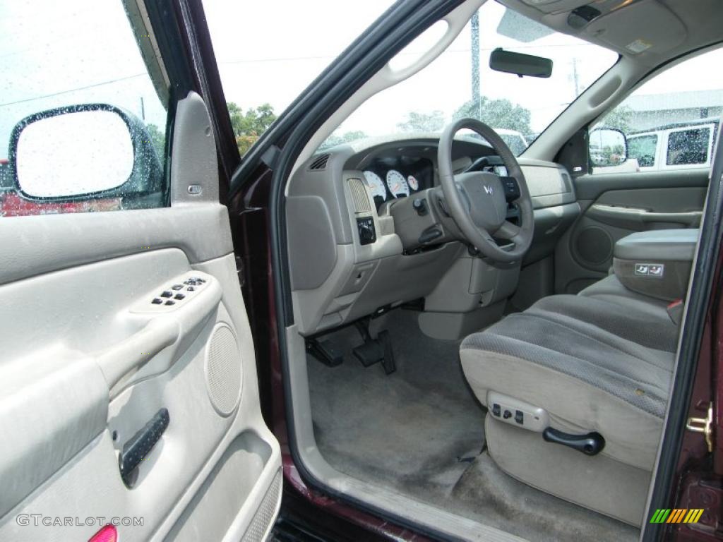 2004 Ram 1500 SLT Quad Cab - Deep Molten Red Pearl / Dark Slate Gray photo #13