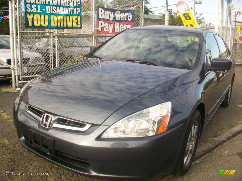 2005 Accord Hybrid Sedan - Graphite Pearl / Gray photo #1