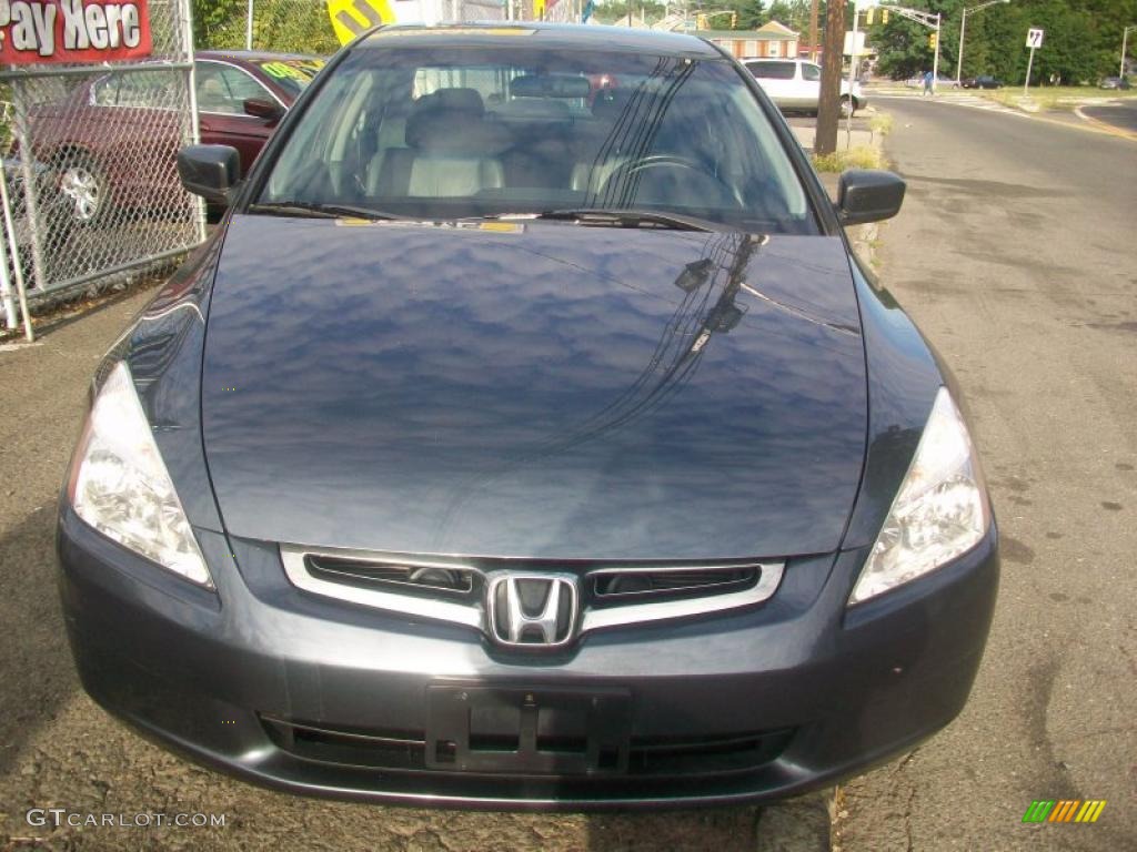 2005 Accord Hybrid Sedan - Graphite Pearl / Gray photo #8