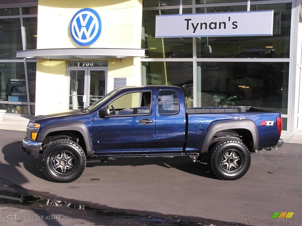 Imperial Blue Metallic Chevrolet Colorado