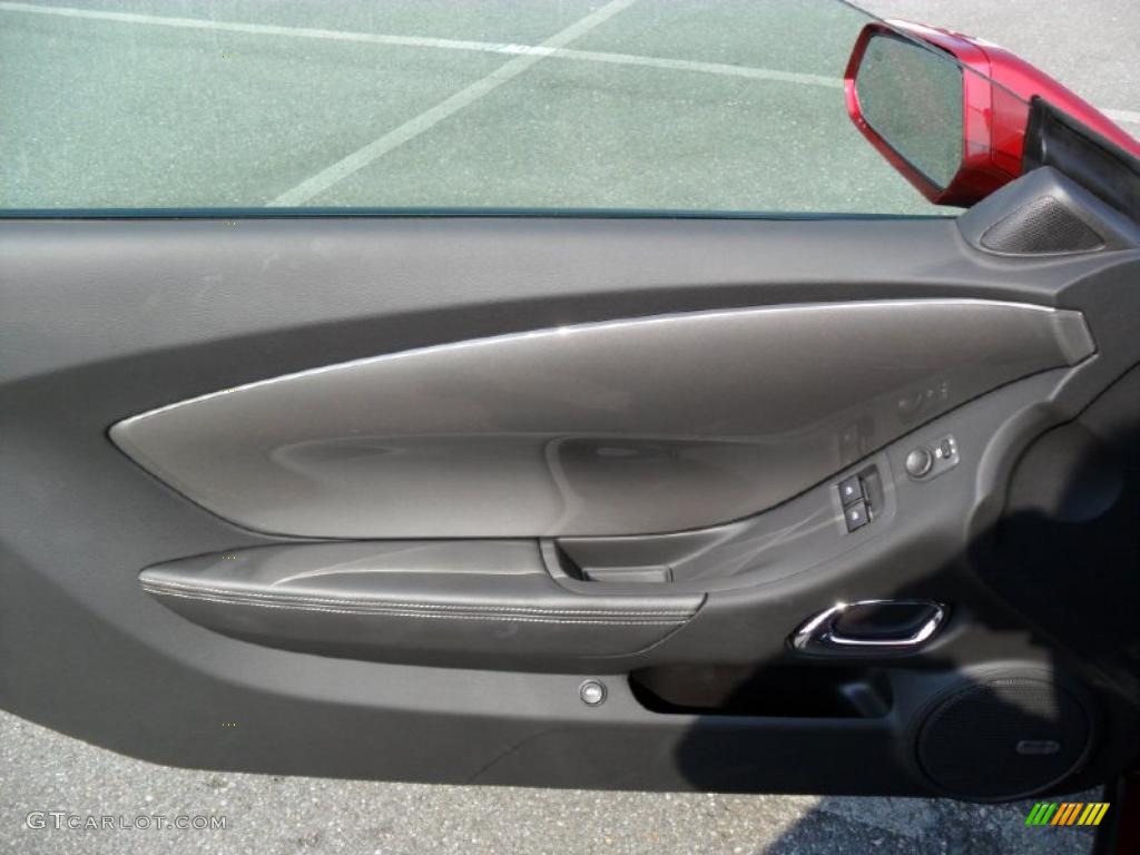 2011 Camaro LT Coupe - Red Jewel Metallic / Gray photo #9