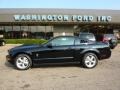 2007 Black Ford Mustang V6 Deluxe Coupe  photo #1