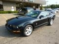 2007 Black Ford Mustang V6 Deluxe Coupe  photo #8