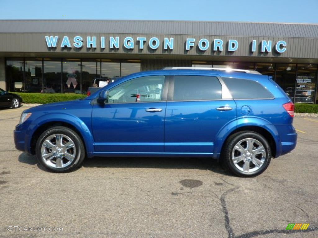 Deep Water Blue Pearl Dodge Journey