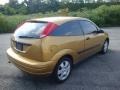 2001 Jackpot Gold Metallic Ford Focus ZX3 Coupe  photo #3