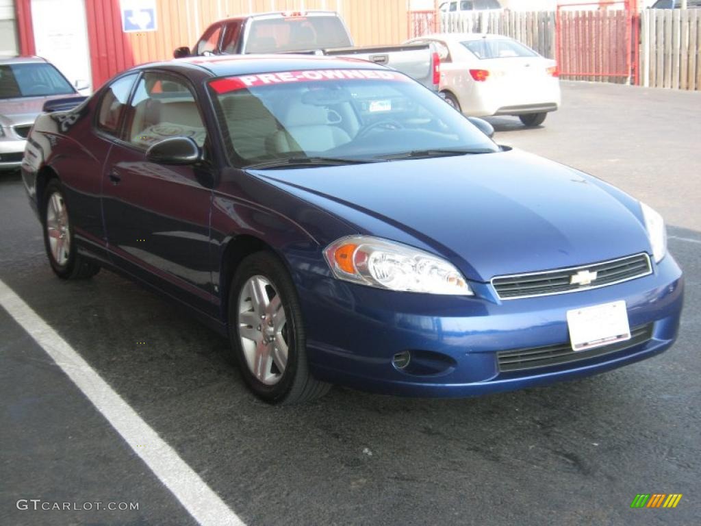 2007 Monte Carlo LT - Imperial Blue Metallic / Gray photo #7