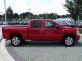 2009 Victory Red Chevrolet Silverado 1500 LT Crew Cab  photo #6