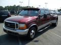 Dark Toreador Red Metallic 1999 Ford F350 Super Duty XLT Crew Cab Dually