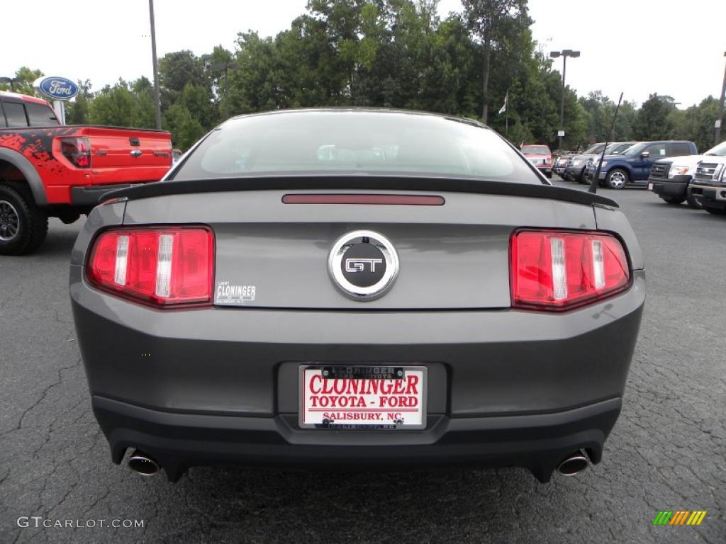 2011 Mustang GT Premium Coupe - Sterling Gray Metallic / Charcoal Black photo #4