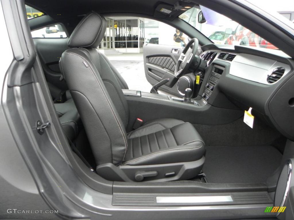 2011 Mustang GT Premium Coupe - Sterling Gray Metallic / Charcoal Black photo #10