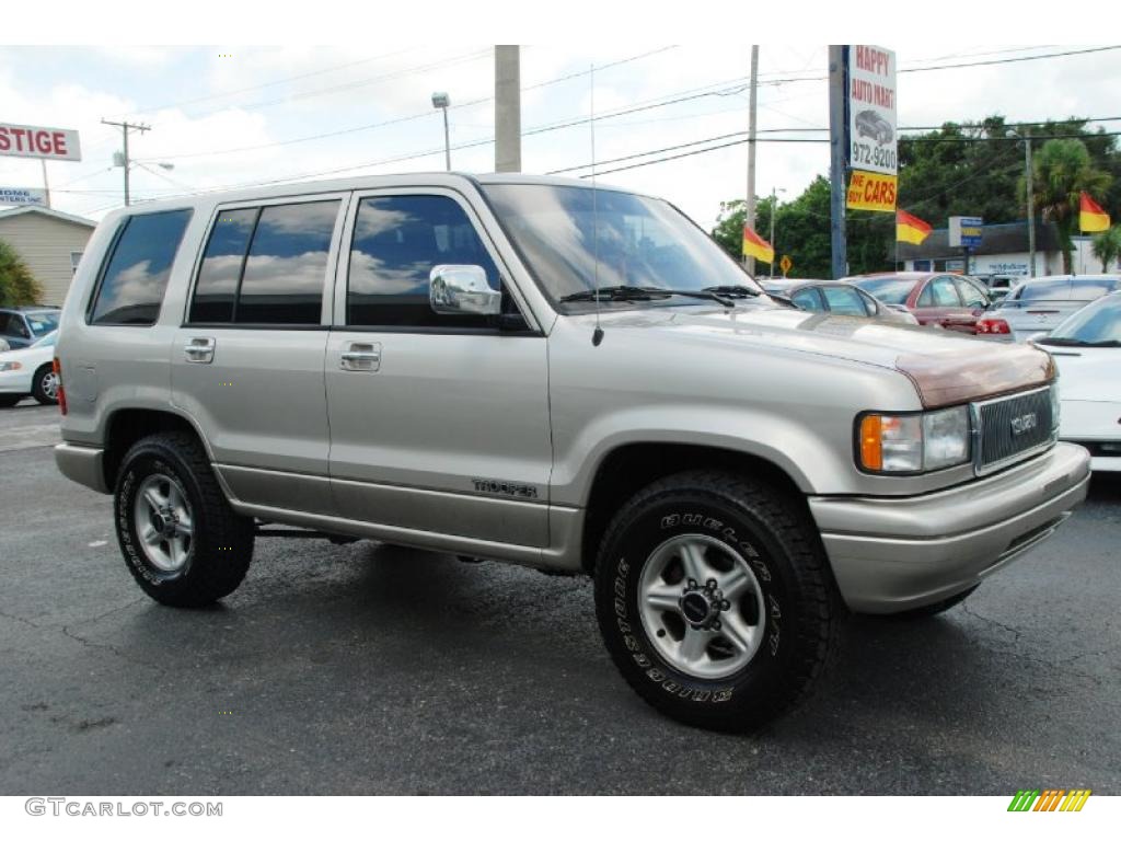 1994 Trooper RS 4x4 - Golden Green Pearl Metallic / Brown photo #3