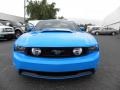2011 Grabber Blue Ford Mustang GT Premium Coupe  photo #7