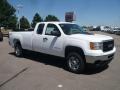 Summit White - Sierra 2500HD Work Truck Extended Cab 4x4 Photo No. 1