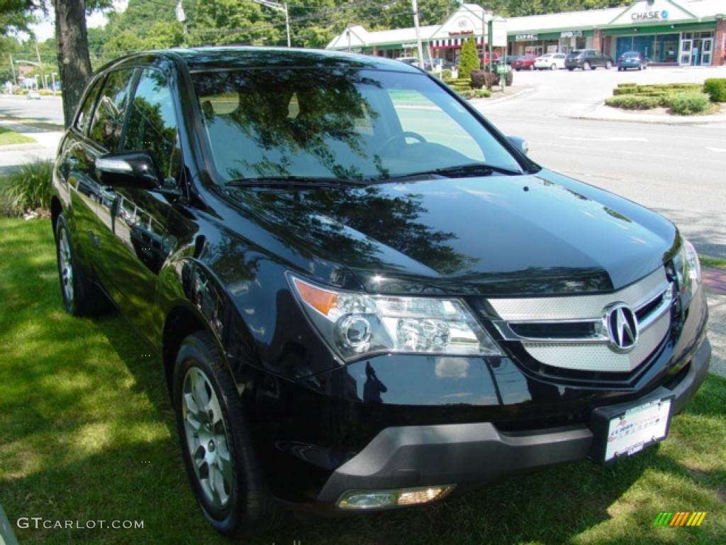 2007 MDX  - Formal Black Pearl / Ebony photo #3