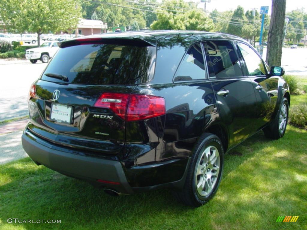 2007 MDX  - Formal Black Pearl / Ebony photo #4