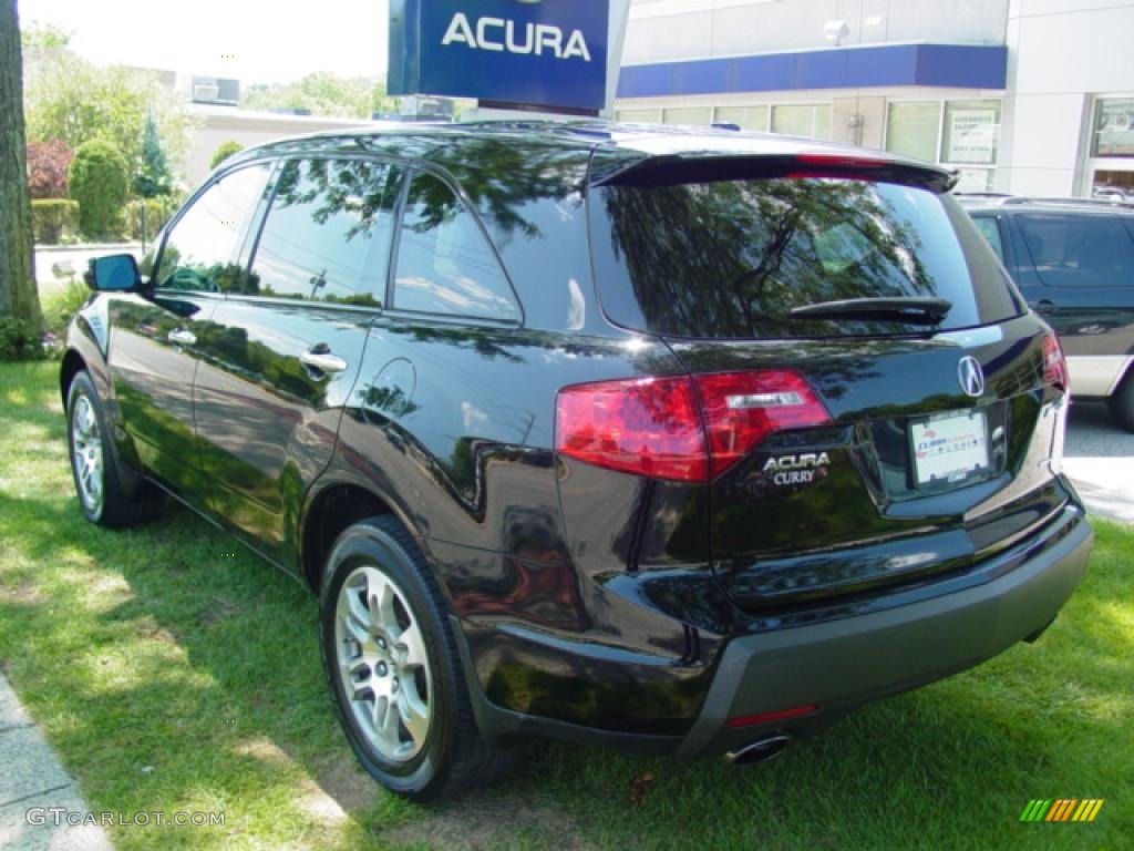 2007 MDX  - Formal Black Pearl / Ebony photo #5
