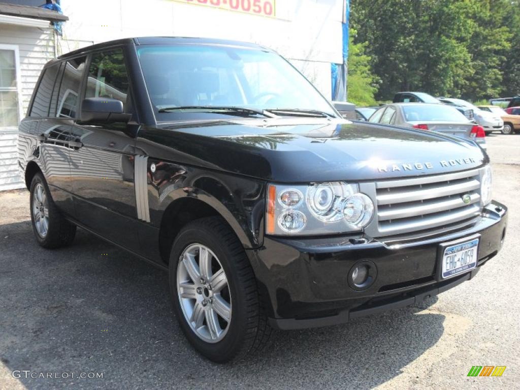 2007 Range Rover HSE - Java Black Pearl / Charcoal photo #2