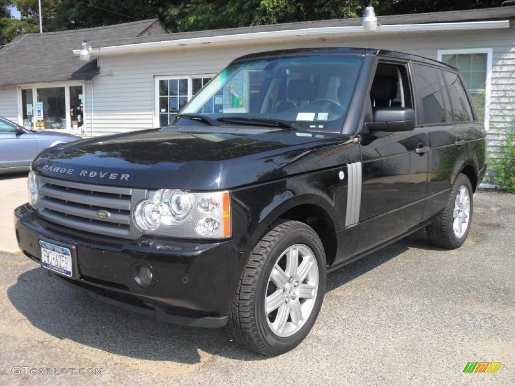 2007 Range Rover HSE - Java Black Pearl / Charcoal photo #3